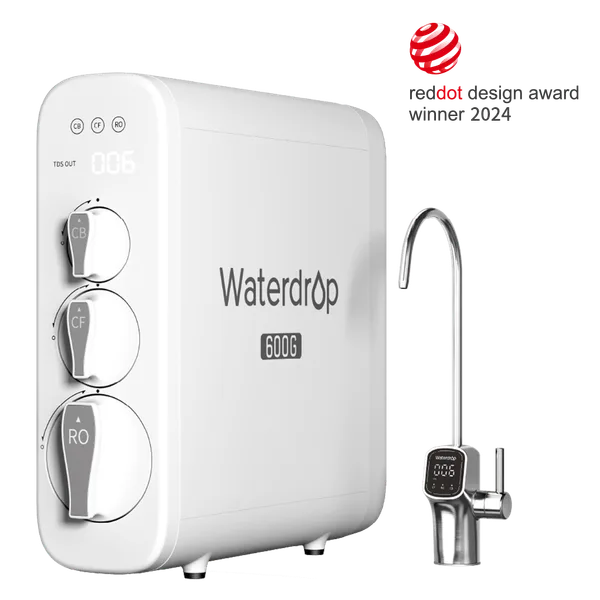 Waterdrop G3P600 tankless under-sink reverse osmosis system